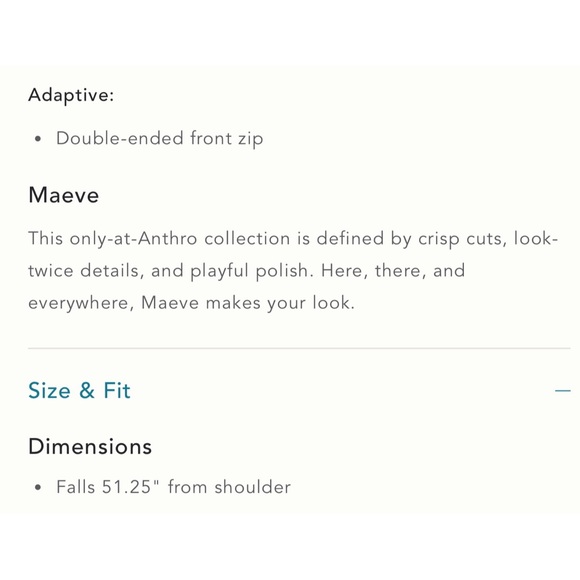 Anthropologie “The Tommie Zip-Front Midi Dress” by Maeve Navy Blue Dress SZ 2X - Picture 15 of 15